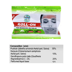 Amrutanjan Headache Faster Relaxation Roll-On – 10ml